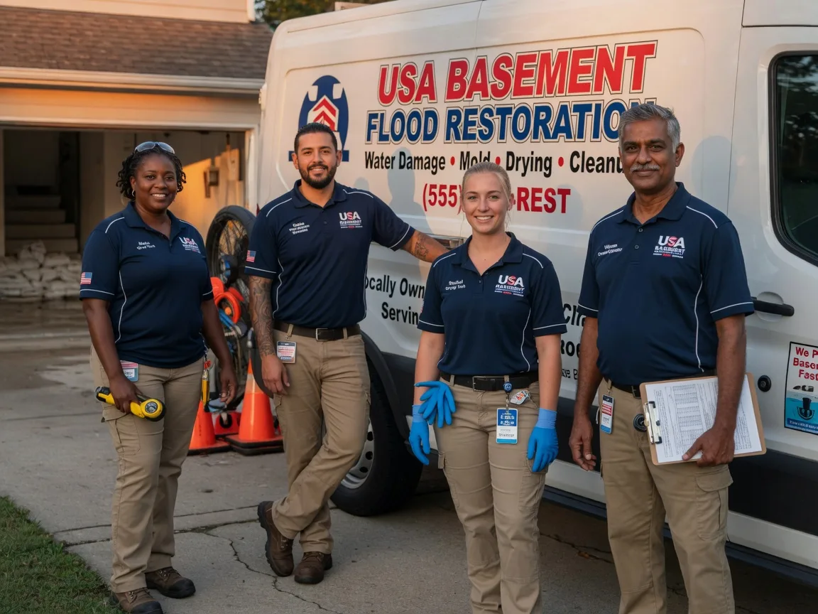 Basement Flood Cleanup company in Humphrey, AR